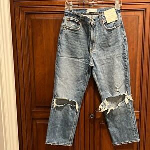 Abercrombie and Fitch jeans  rip jeans , size 30/10r , blue